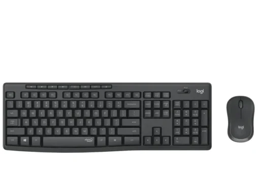 Безжичен комплект клавиатура и мишка Logitech MK295 Graphite black 920-009800 US