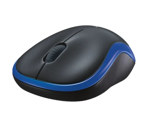 Безжична мишка Logitech M185 черно-синя 910-002239