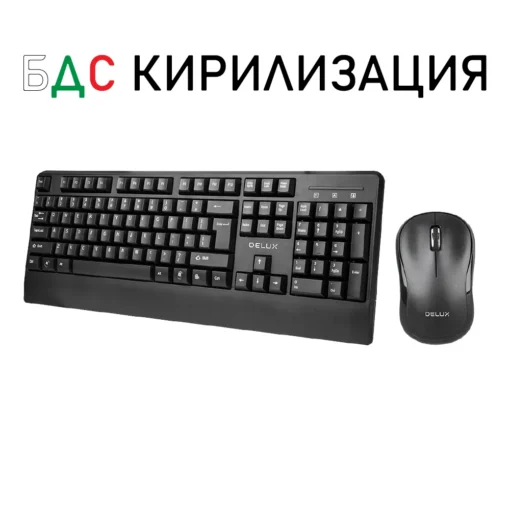 Комплект Delux K6700G+M335GX клавиатура и мишка с БДС кирилизация