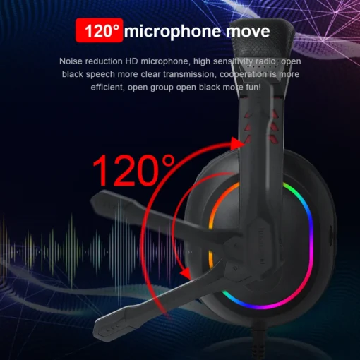 RGB Геймърски слушалки с микрофон Redragon Ares