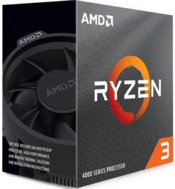 Процесор AMD Ryzen 3 4100 AM4 Socket 4 Cores 8 Threads 3.8GHz(Up to 4.0GHz) 6MB Cache 65W