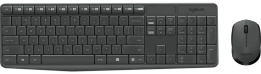 Безжични клавиатура и мишка Logitech MK235 920-007931 US