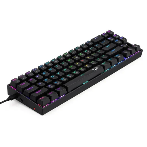 Безжична/USB механична RGB клавиатура Redragon Deimos K599-KBS blue