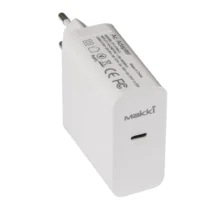 Makki Универсално зарядно за стена Charger Wall GaN - USB Type-C 65W White -