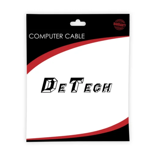 кабели за компютри Кабел DeTech 2 чинча / RCA – 2 чинча / RCA