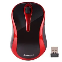 Безжична мишка A4Tech G3-280N-2 V-Track PADLESSчерно/червена USB