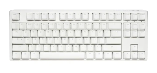 Геймърскa механична клавиатура Ducky One 3 Pure White TKL Hotswap Cherry MX Clear