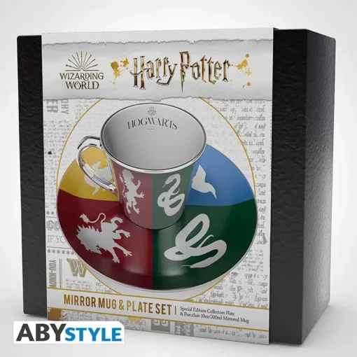 Комплект ABYSTYLE HARRY POTTER Mirror mug and plate set Sorted