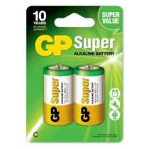 Алкална батерия GP SUPER LR14 2 бр. в опаковка 1.5V