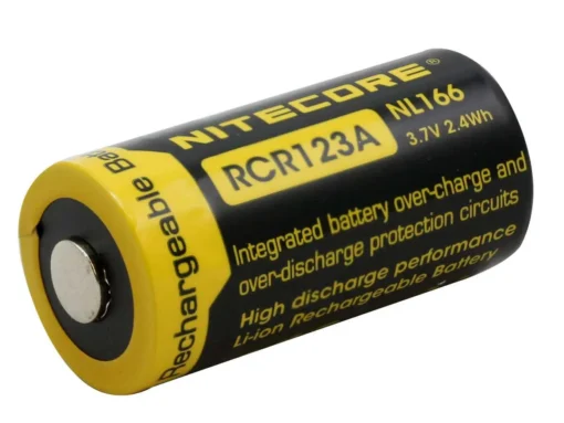 Акумулаторна батерия CR-123 LiIon  37V 16340 650mAh NITECORE