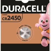 Бутонна батерия литиева DURACELL CR2450 3V  1 бр. в блистер цена за 1