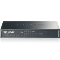 Kомутатор TP-Link TL-SG1008P 8-Port Gigabit Desktop Switch with 4-Port PoE+ 64W PoE Power supply Supports PoE power up t
