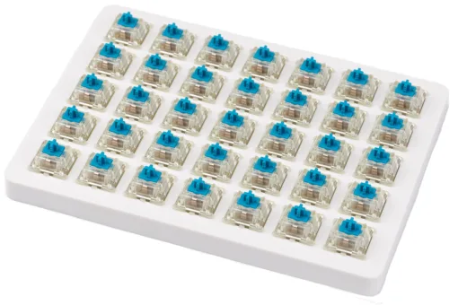 Суичове за механична клавиатура Keychron Cherry MX Blue RGB Switch Set 35