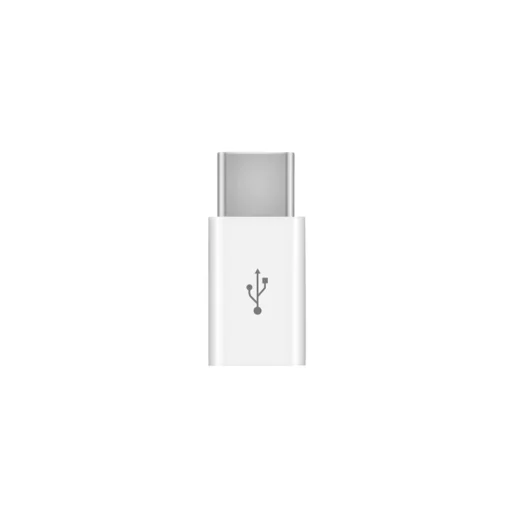 Адаптер (преходник) Преходник No brand Micro USB към Type-C Бял -