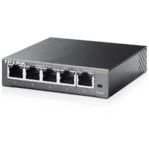 Kомутатор TP-Link TL-SG105E 5-Port Gigabit Desktop Easy Smart Switch 5 10/100/1000Mbps RJ45 ports MTU/Port/Tag-based VLA