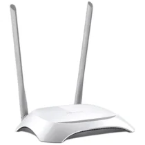 Рутер TP-Link TL-WR840N 24GHz Wireless N 300Mbps 4 x 10/100Mbps LAN Ports 1 x 10/100Mbps WAN Port Fixed Omni Directional