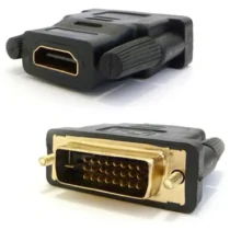 Адаптер (преходник) Преходник No brand HDMI/F - DVI24+1(5)/M Черен -