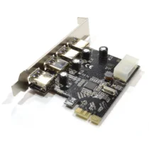 Адаптер (преходник) Платка PCI-E към USB 3.0 4 port No Brand -17472