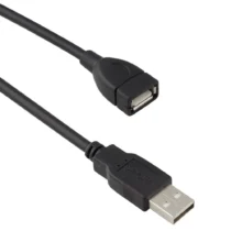 кабели за компютри Кабел DeTech USB F - USB M удължител 5m HQ -