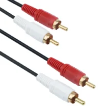 кабели за компютри Кабел DeTech 2 чинча / RCA - 2 чинча / RCA 1.5м High Quality -