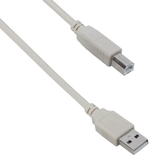 кабели за компютри Кабел за принтер DeTech USB A – USB B
