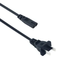 кабели за компютри Захранващ кабел за касетофон DeTech 1.5м US -
