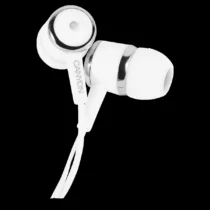 Слушалки CANYON Stereo earphones with microphone White