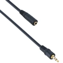 кабели за компютри Аудио кабел DeTech M - F 3.5мм  5.0м - 18149
