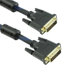 кабели за компютри Кабел DeTech DVI-DVI 3m 24+1С ферит.- 18185