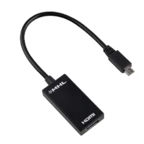 Адаптер (преходник) Преходник No brand MHL (micro USB) към HDMI 15см Черен -