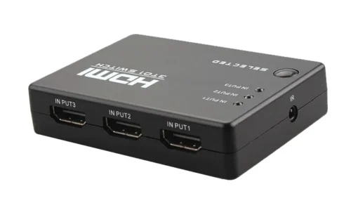 HDMI суичове Суич No brand 3 port HDMI Черен - 18226
