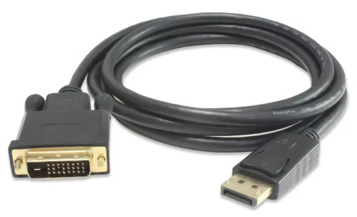 кабели за компютри Кабел DeTech DP DVI M/M