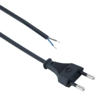 кабели за компютри Захранващ кабел DeTech 2x0.75mm 1.5м - 18315