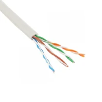 кабели за компютри Кабел No brand Network UTP/LAN  CAT 5 E Бял 305m -
