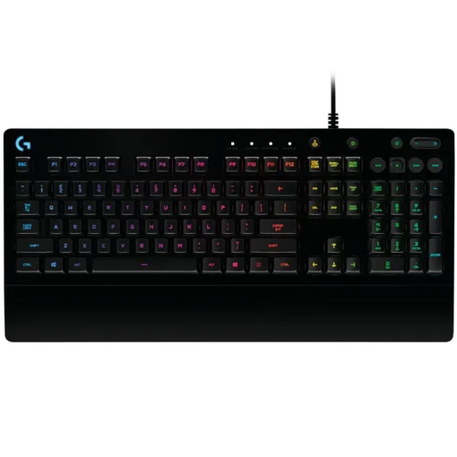 Геймърска клавиатура LOGITECH G213 Prodigy Corded RGB Gaming Keyboard – BLACK – US INT’L –