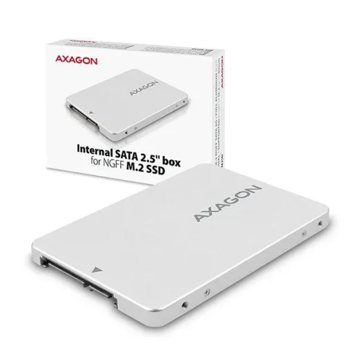 Чекмедже за диск AXAGON RSS-M2SD SATA – M.2 SSD SATA