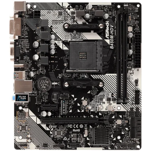 Дънна платка ASROCK Main Board Desktop B450M-HDV R4.0
