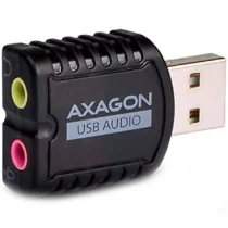 Звукова карта AXAGON ADA-10 USB2.0 - Stereo Audio Mini Adapter