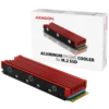 Охладител за процесор Охладител AXAGON CLR-M2 passive - M.2 SSD 80mm SSD ALU body silicone thermal