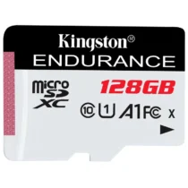 Карта памет Kingston 128GB microSDXC Endurance 95R/45W C10 A1 UHS-I Card Only EAN: