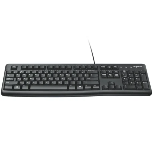 Клавиатура LOGITECH Corded Keyboard K120 – EER – US International