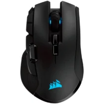 Геймърска мишка Corsair IRONCLAW RGB WIRELESS Rechargeable Gaming Mouse with SLISPSTREAM WIRELESS Technology Black Backl