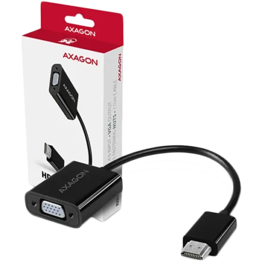Видео адаптер AXAGON RVH-VGN HDMI -> VGA Reduction / Adapter FullHD