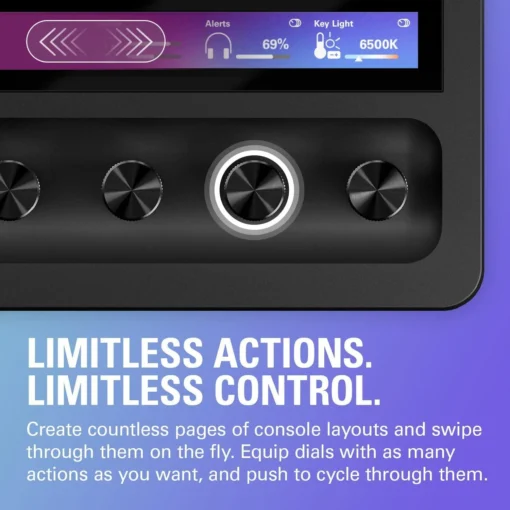 Контролер Elgato Stream Deck Plus – LCD Touch Panel