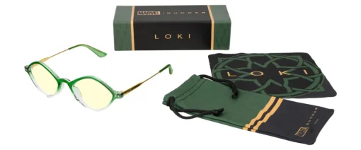 Геймърски очила GUNNAR Loki Asgard Edition – Emerald Gold