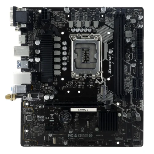Дънна платка BIOSTAR B760MX2-E DDR5 Socket 1700 mATX