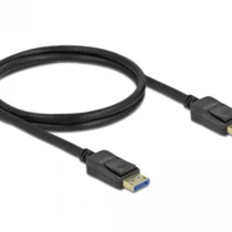 Кабел Delock DisplayPort 2.0 мъжко - DisplayPort мъжко 1.0м 10K 54 Gb/s