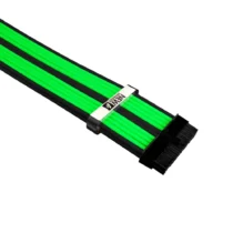 1stPlayer комплект удължителни кабели Custom Modding Cable Kit Black/Green - ATX24P EPS PCI-e -