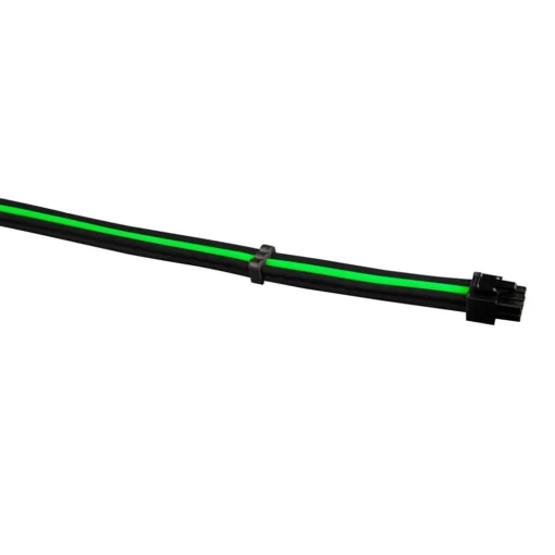 1stPlayer комплект удължителни кабели Custom Modding Cable Kit Black/Green – ATX24P