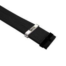 1stPlayer комплект удължителни кабели Custom Modding Cable Kit Dark Black - ATX24P EPS PCI-e -